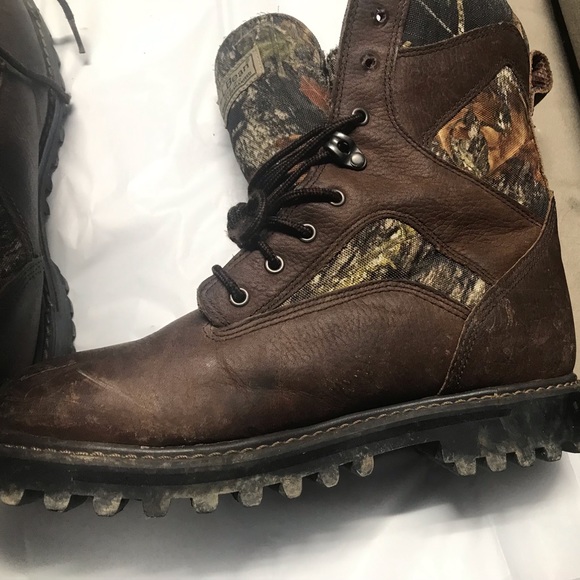 L.L. Bean MEN’S hinting Boots Size 8 Leather excellent for use by hunters or sno - Picture 7 of 17